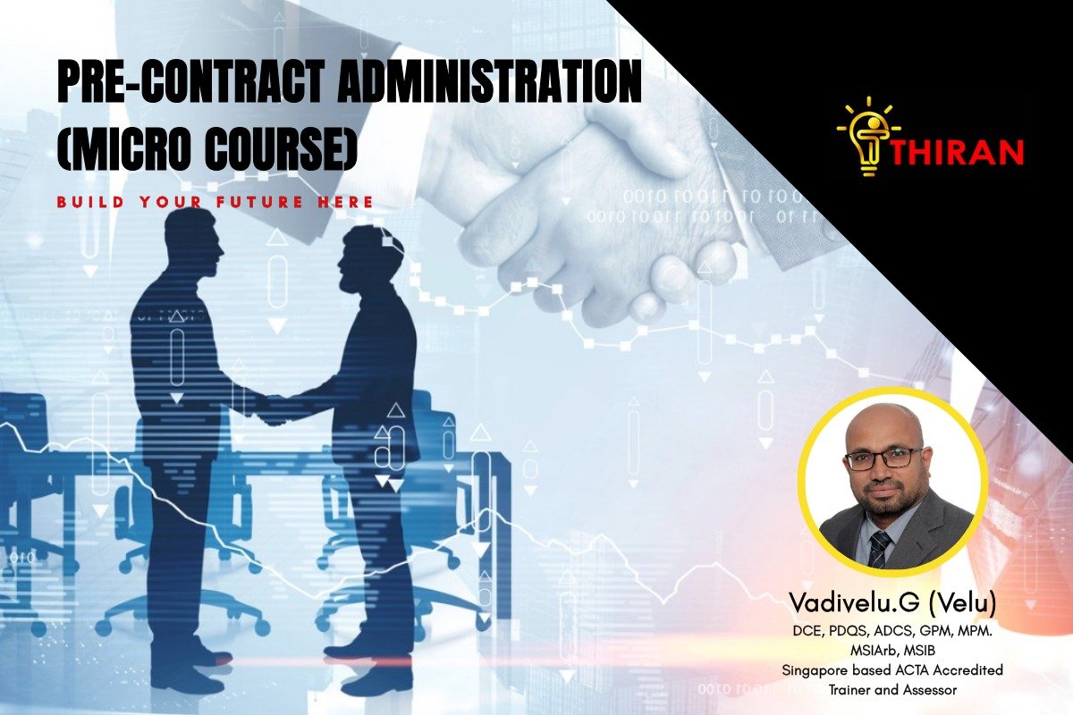 PRE-CONTRACT ADMINISTRATION (MICRO COURSE)