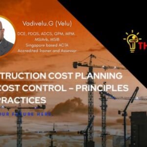 CONSTRUCTION COST PLANNING AND COST CONTROL – PRINCIPLES AND PRACTICES